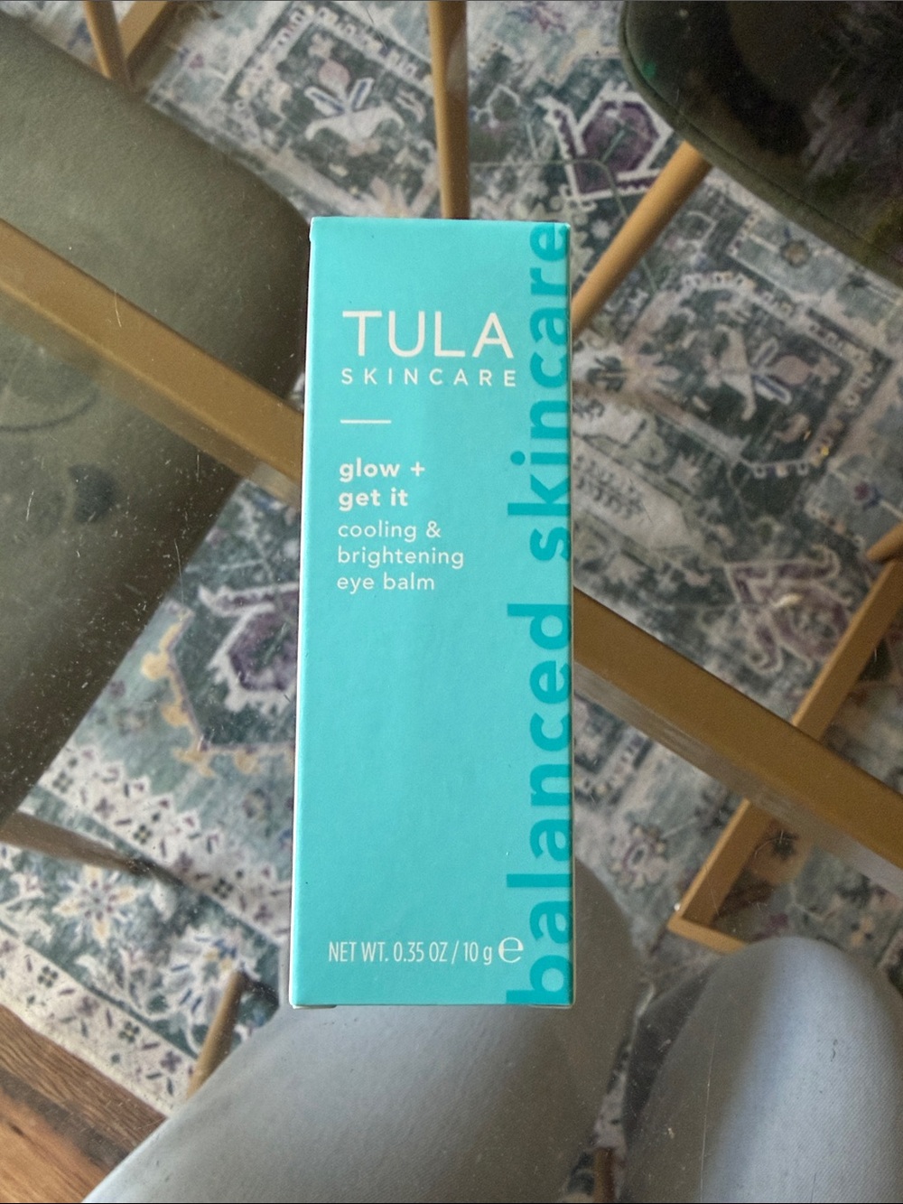 Tula Skincare Cooling Eye Balm - Turquoise